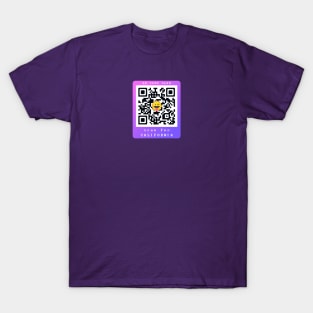 Scan for California, Qr Code Funny Memes -10 T-Shirt